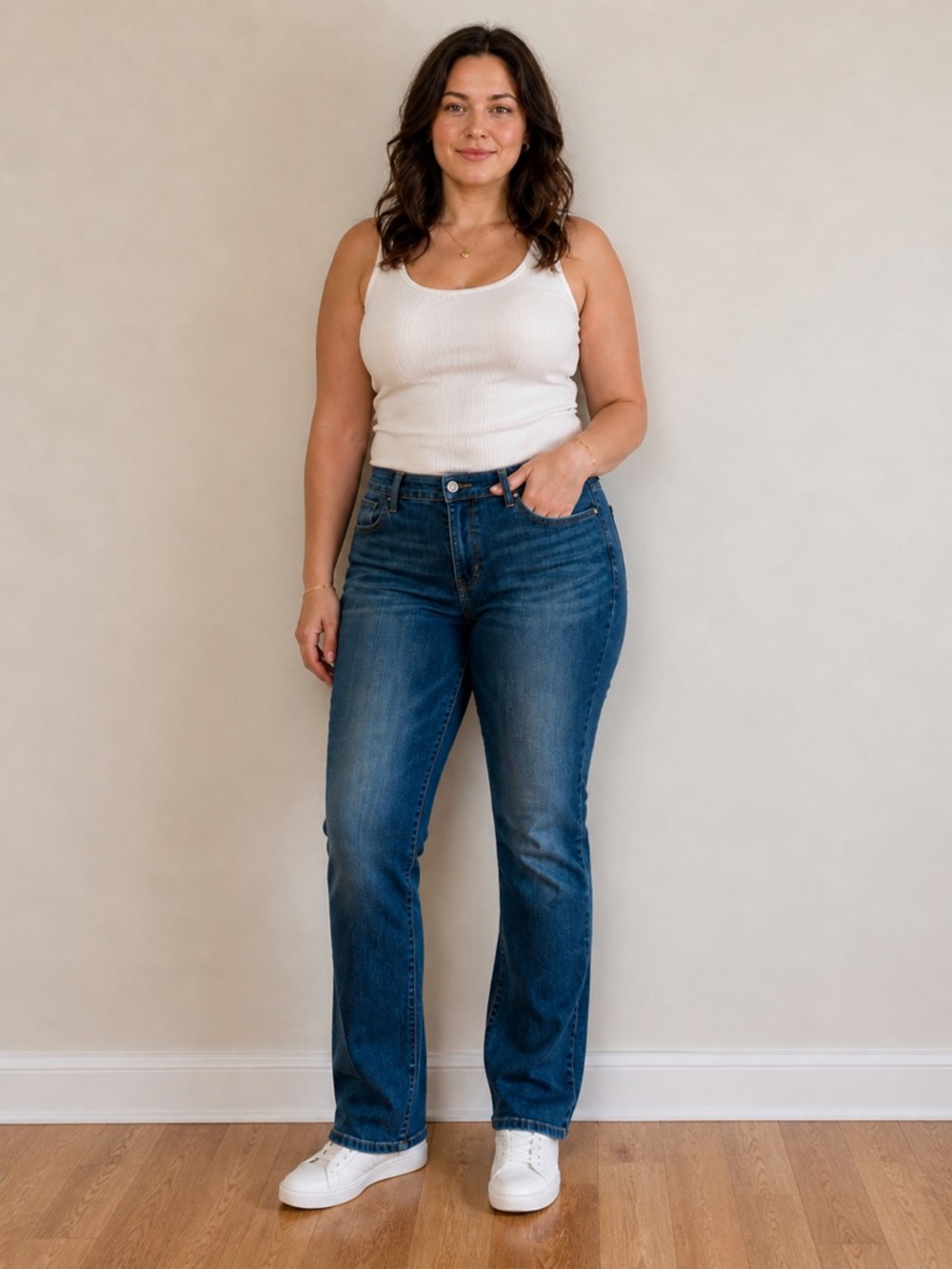 Old navy curvy straight jeans size 12